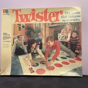 Vintage Game, Twister by Milton Bradley